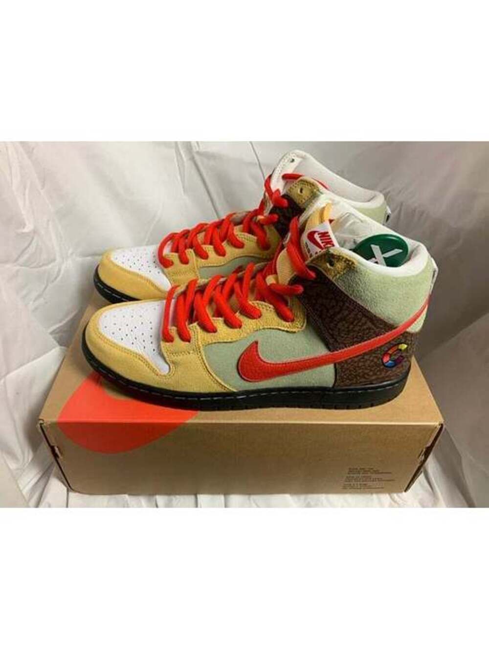 Nike SB dunk High Pro ISO “Kebab and Destroy” Size 11.5